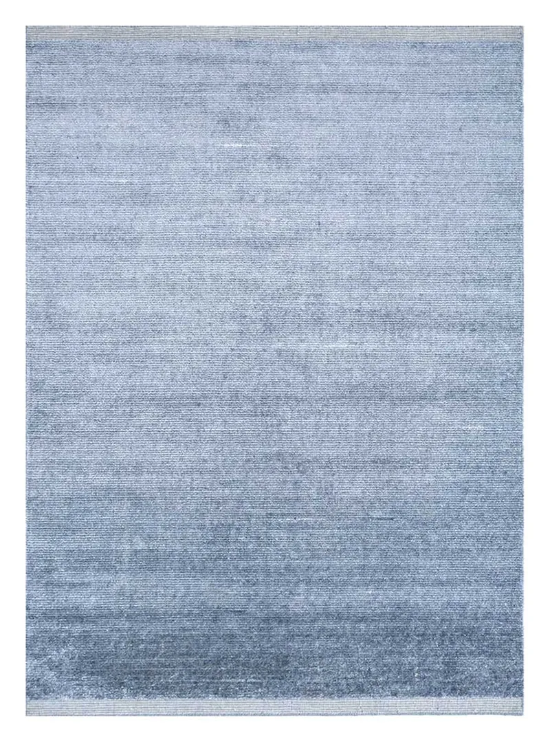 Moderner Teppich - 150 x 240 cm - lichtblau
