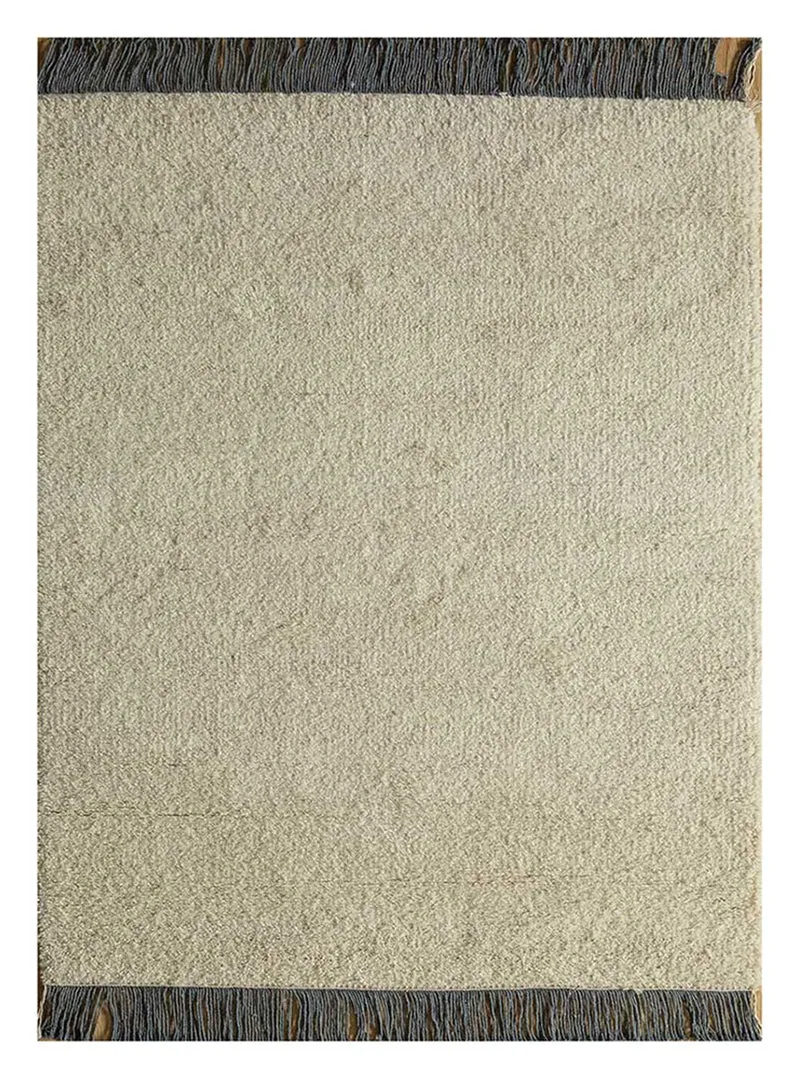 Wollteppich - 90 x 150 cm - sand