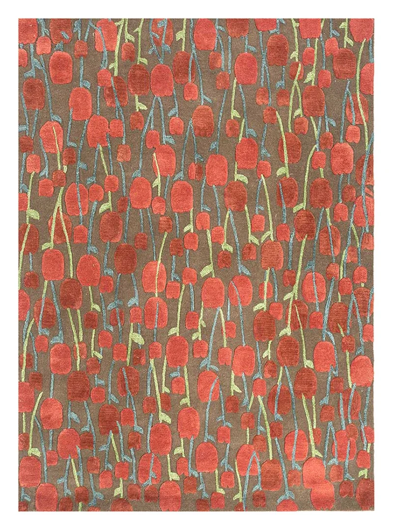 Wollteppich - 180 x 270 cm - beige