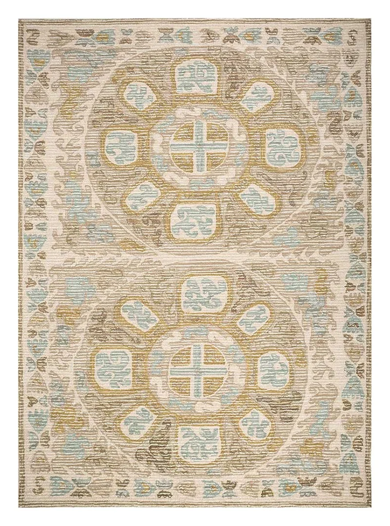 Wollteppich - 180 x 270 cm - beige