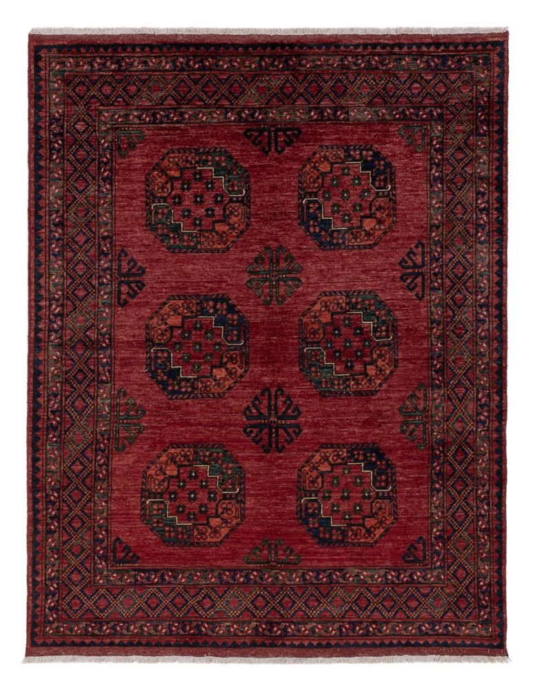 Afghan Teppich 155x202cm - Orientteppich