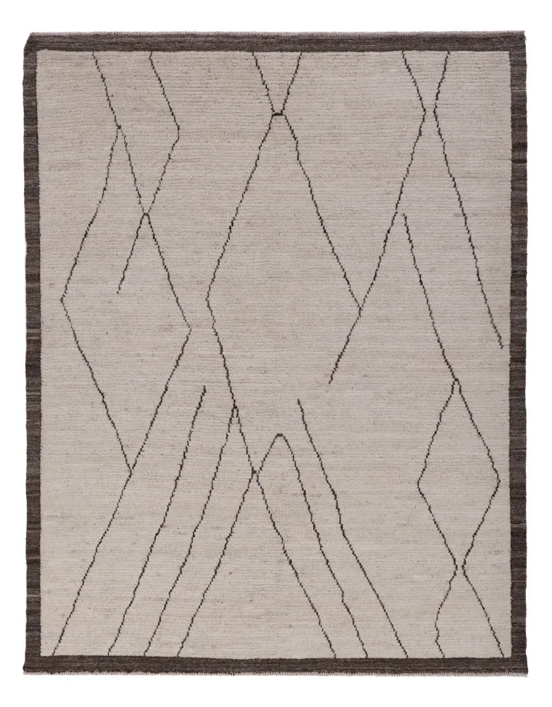 Berber Teppich 161x200cm - Wollteppich