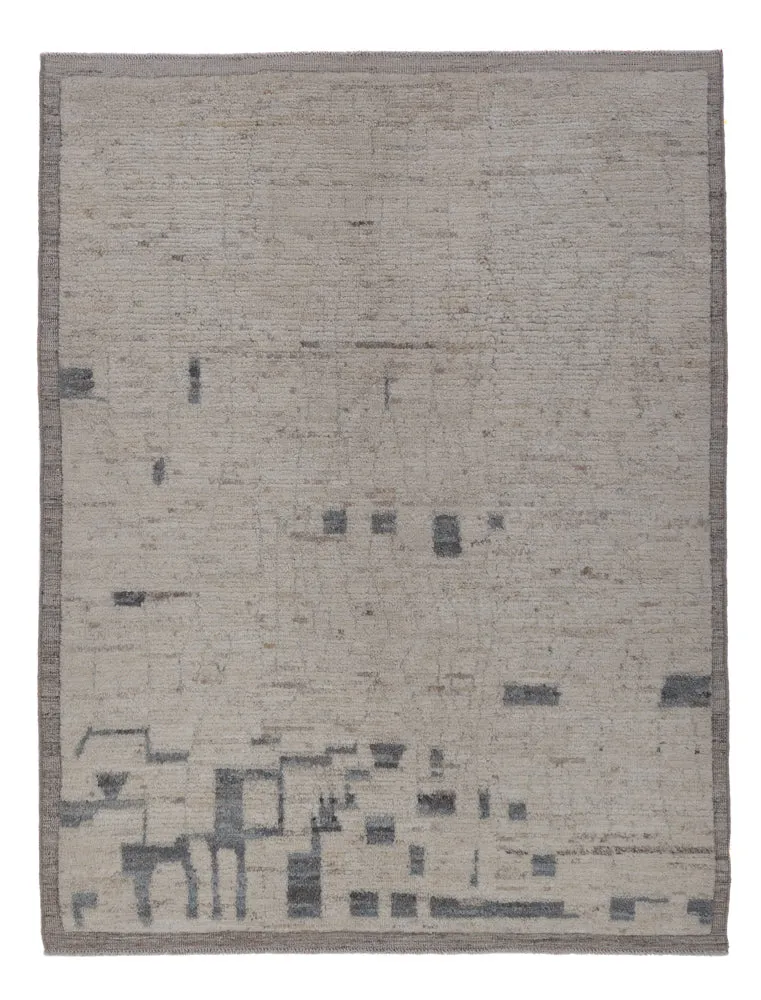Berber Teppich 150x192cm - Wollteppich