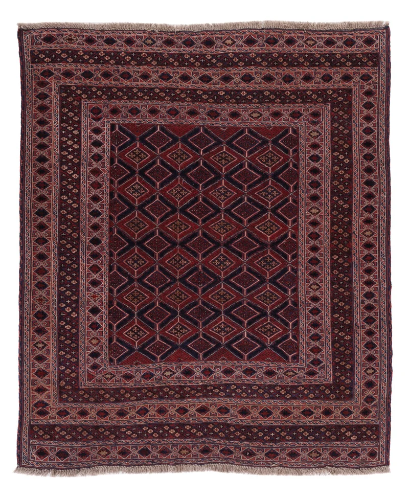 Kelim Afghan Teppich 161x187cm