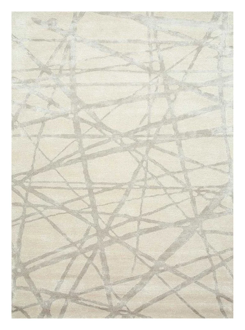 Wollteppich - 150 x 240 cm - creme