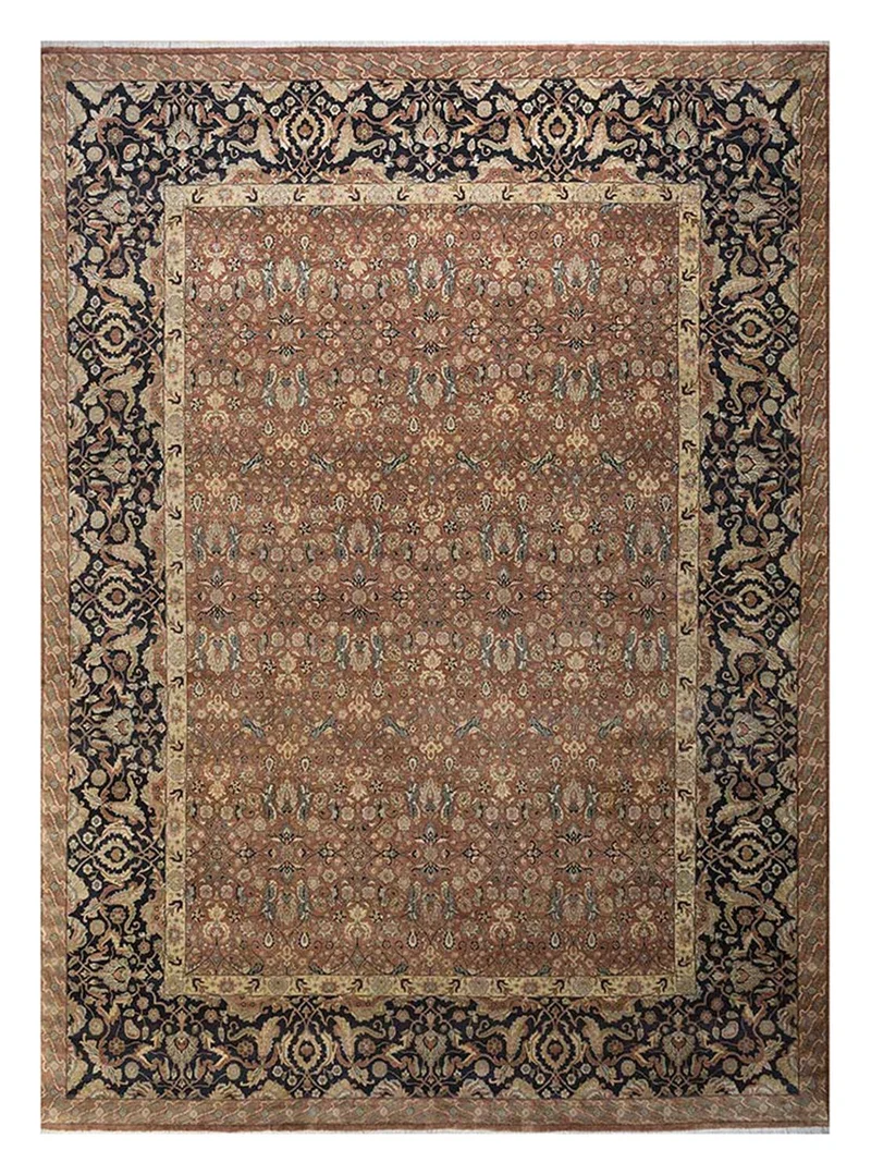 Orientteppich - 360 x 450 cm - braun