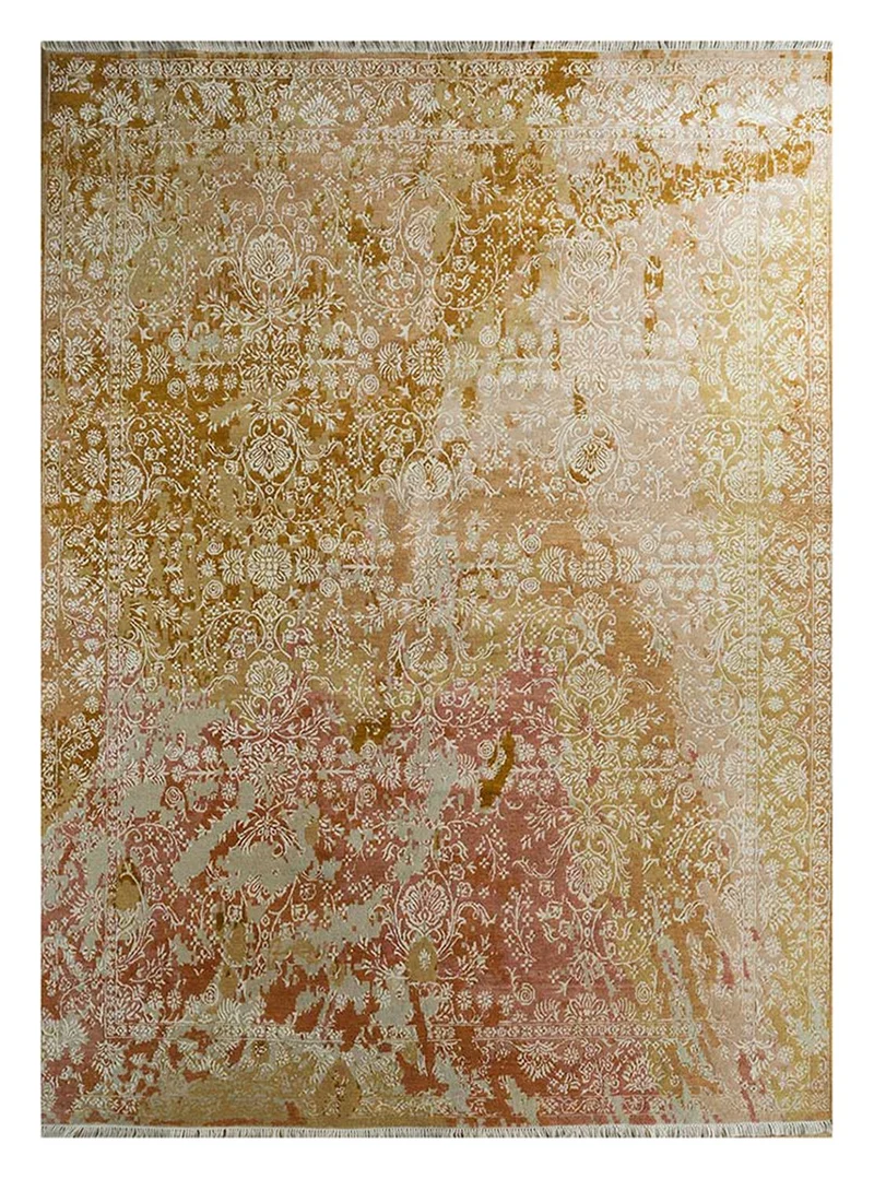 Wollteppich - 240 x 300 cm - orange