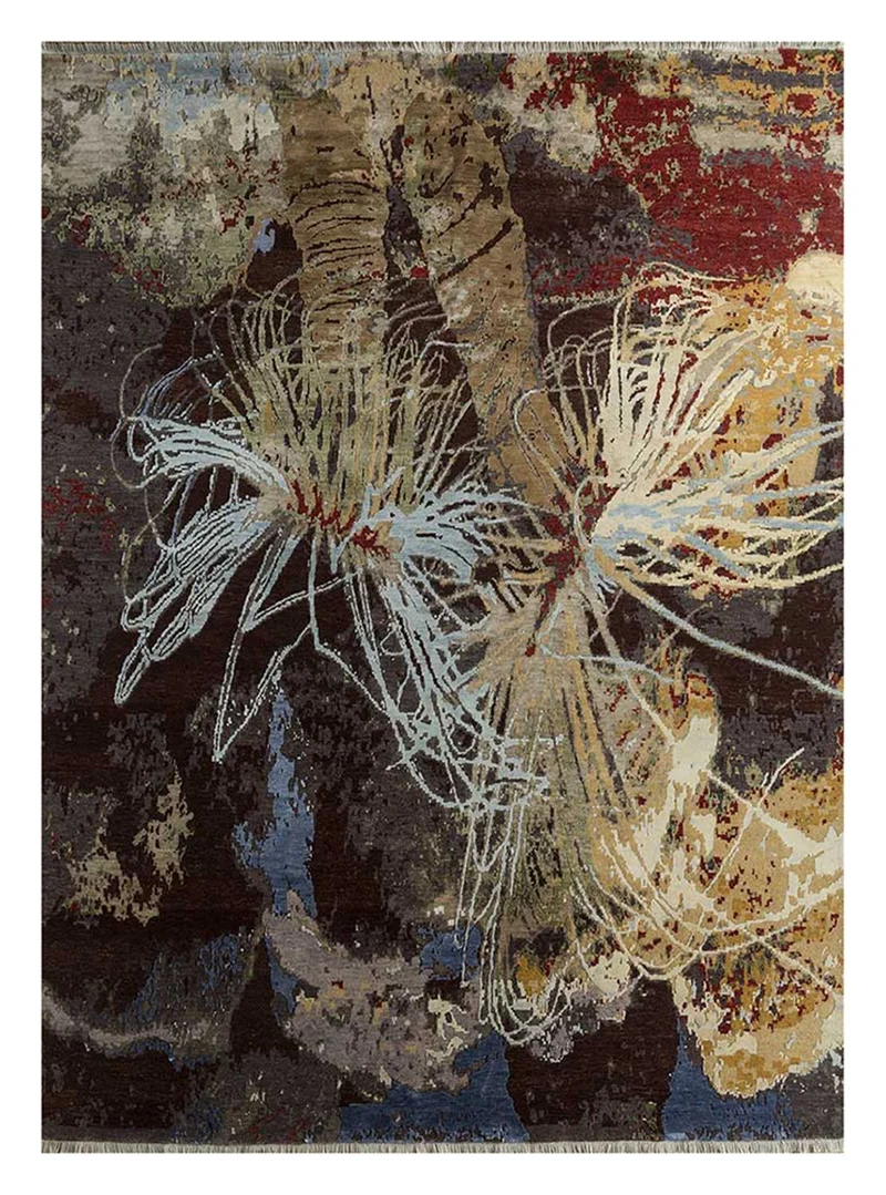 Wollteppich - 240 x 300 cm - beige