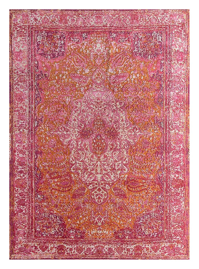Wollteppich - 240 x 300 cm - hellrot