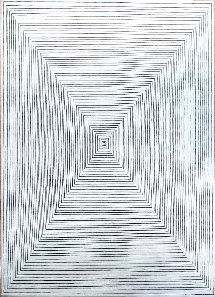 Viskose Teppich - 300 x 420 cm - creme
