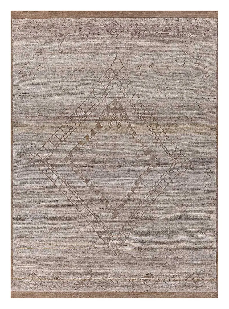Wollteppich - 180 x 270 cm - taupe