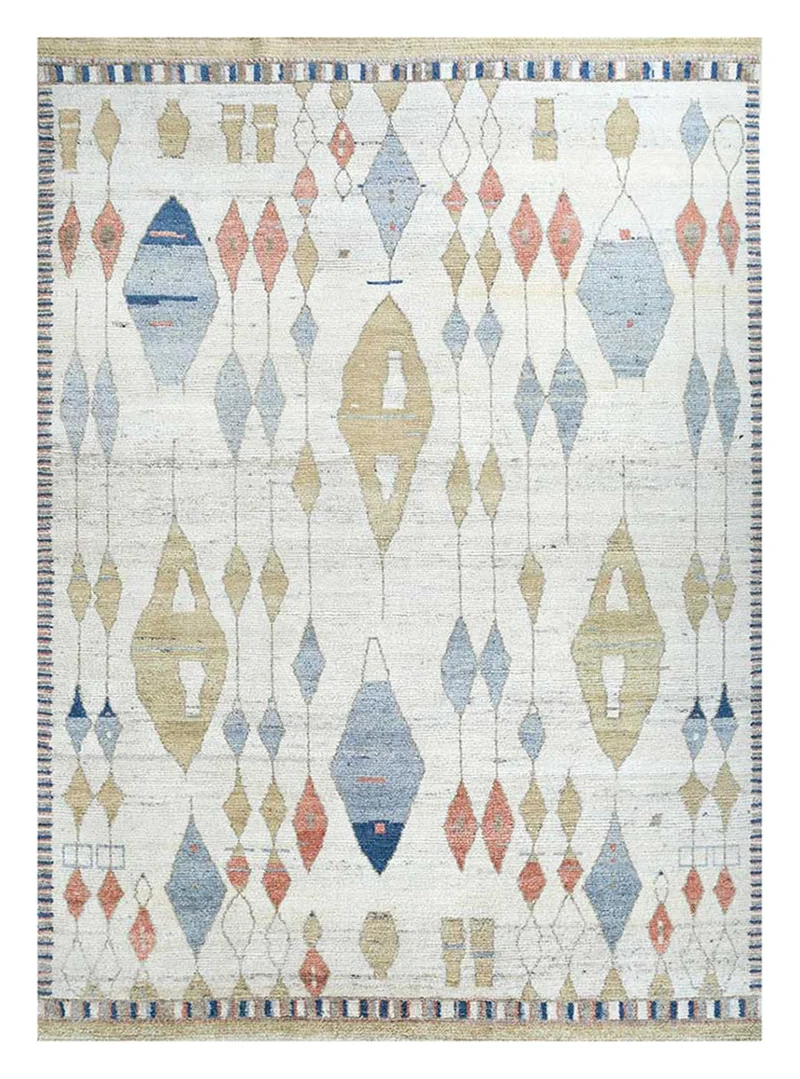 Wollteppich - 150 x 240 cm - mehrfarbig