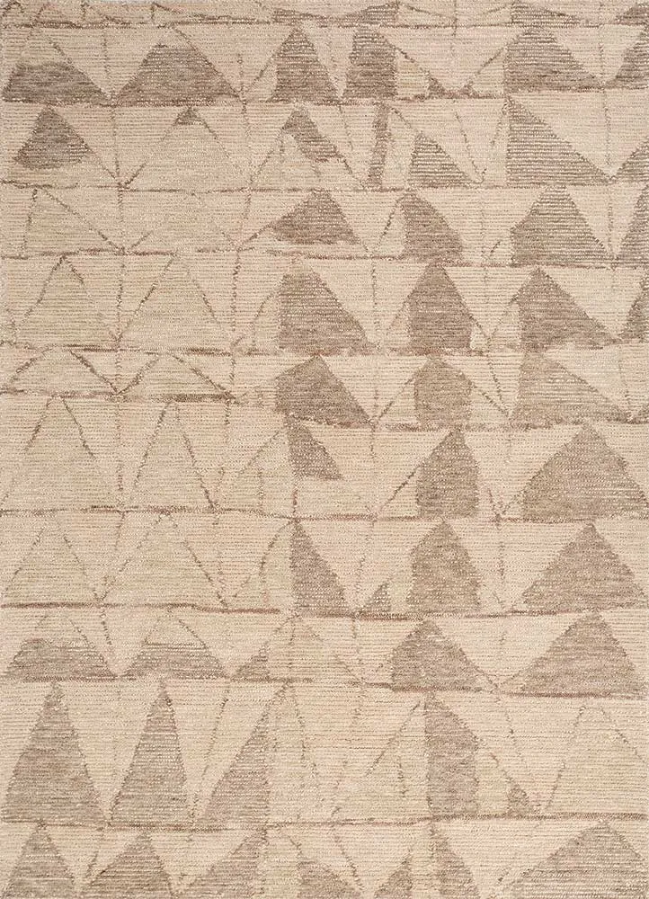 Wollteppich - 150 x 240 cm - creme