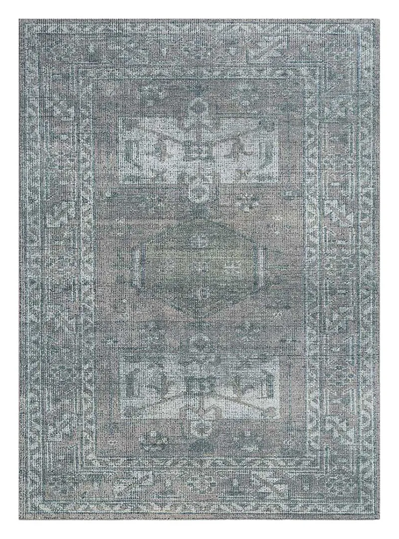 Vintage Teppich - 150 x 240 cm - grau