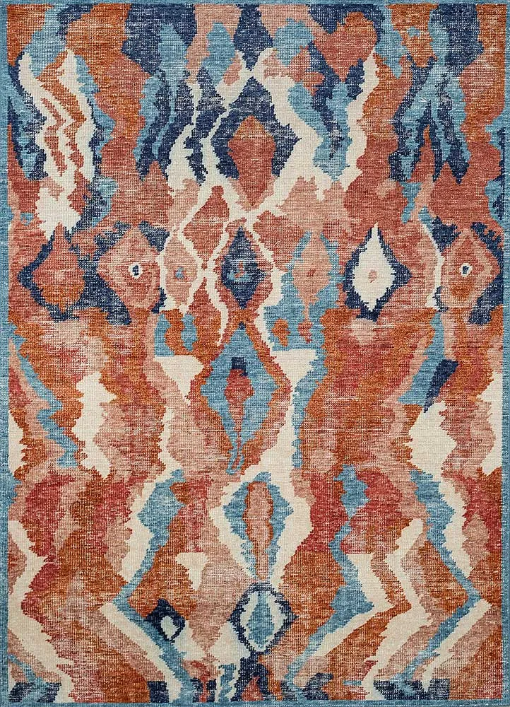Wollteppich - 200 x 300 cm - orange