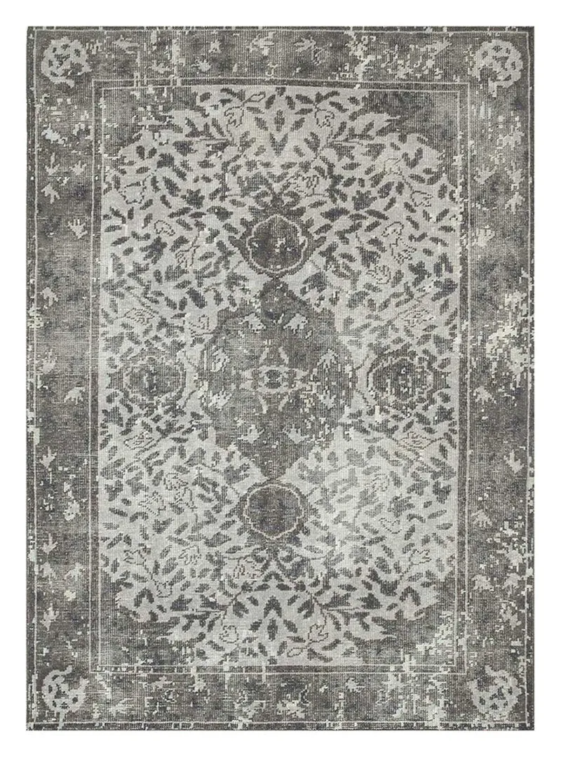 Wollteppich - 240 x 300 cm - grau