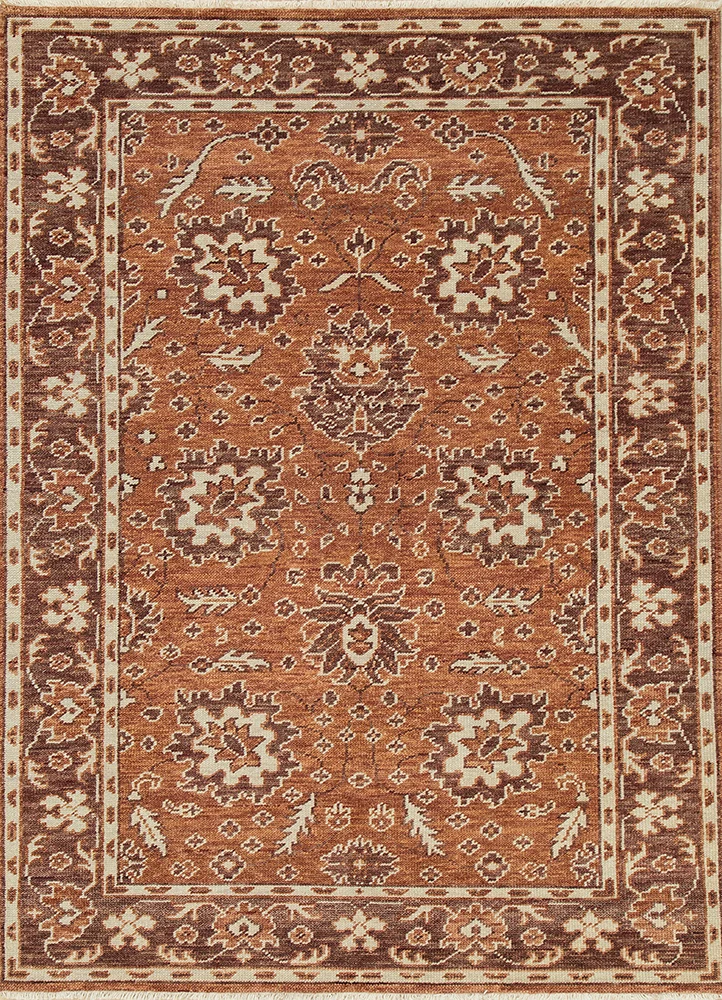 Wollteppich - 270 x 360 cm - orange