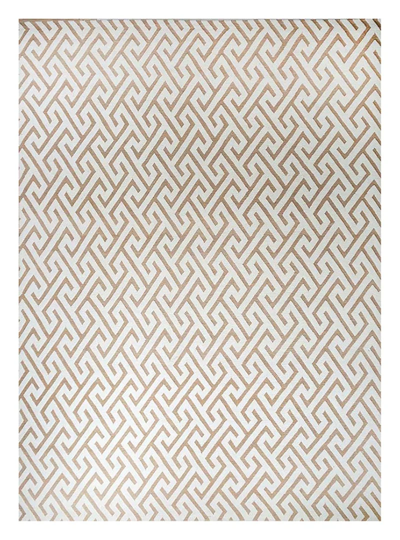 Wollteppich - 390 x 465 cm - beige