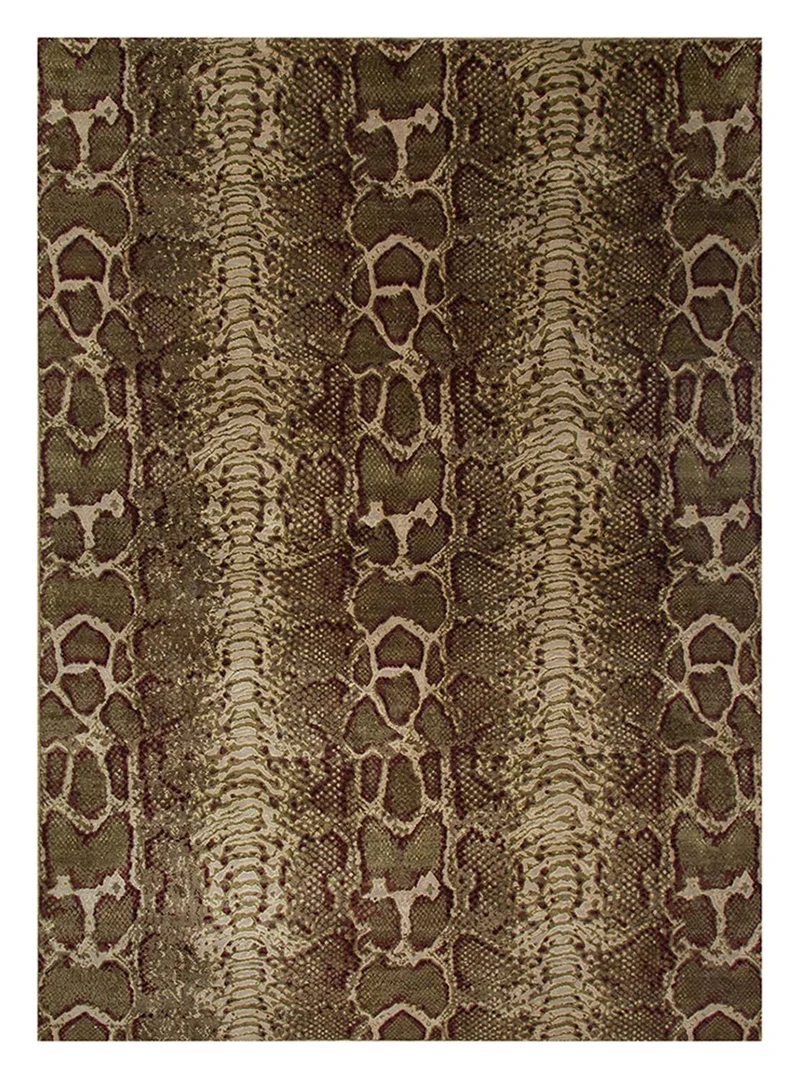 Wollteppich - 240 x 300 cm - braun
