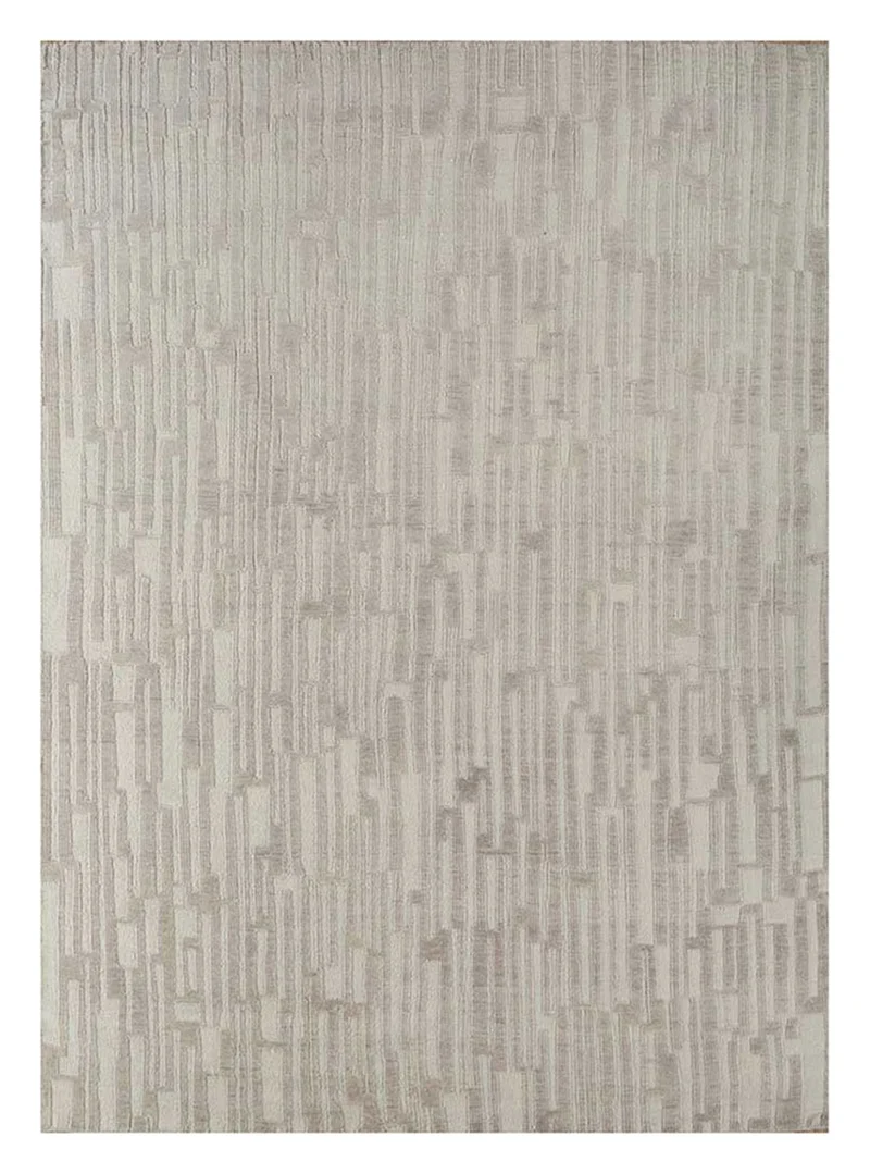 Wollteppich - 240 x 300 cm - grau