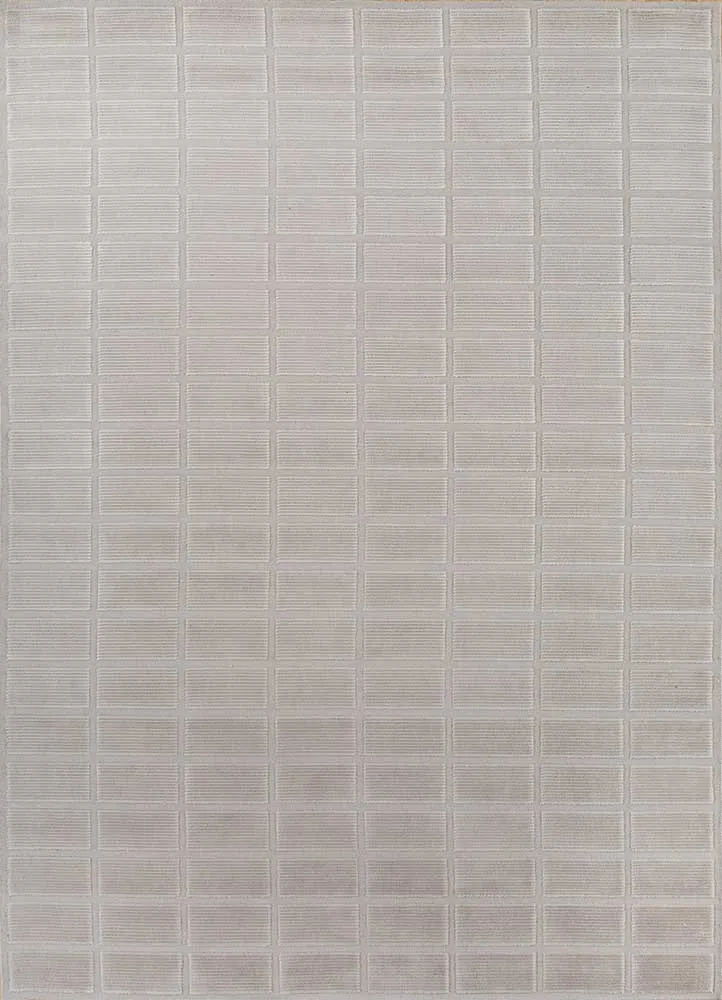 Wollteppich - 180 x 270 cm - grau
