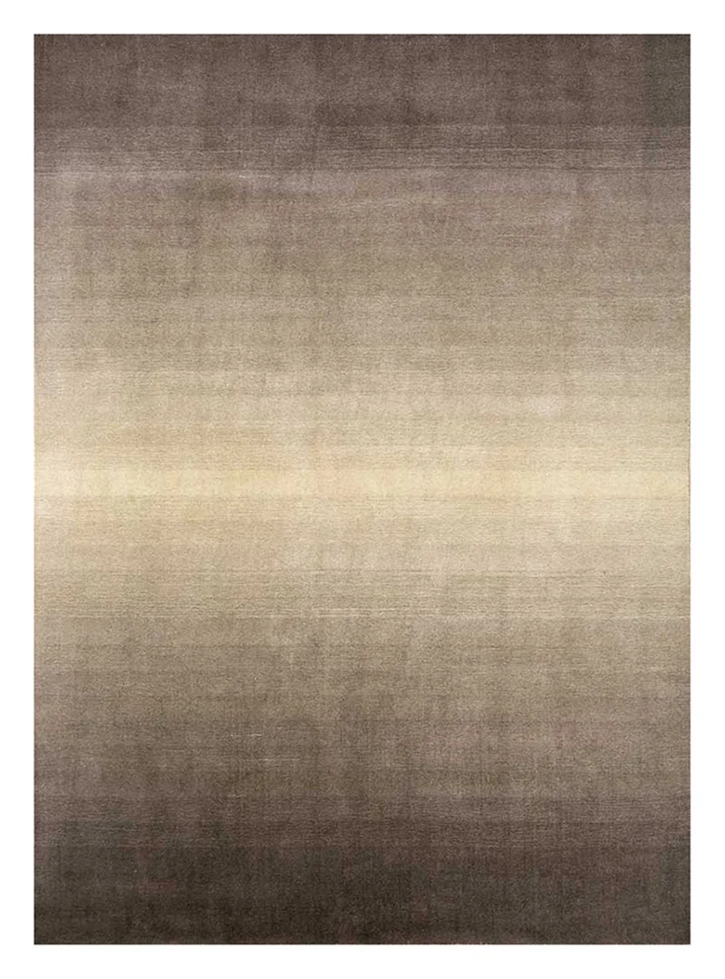 Wollteppich - 180 x 270 cm - dunkelbeige