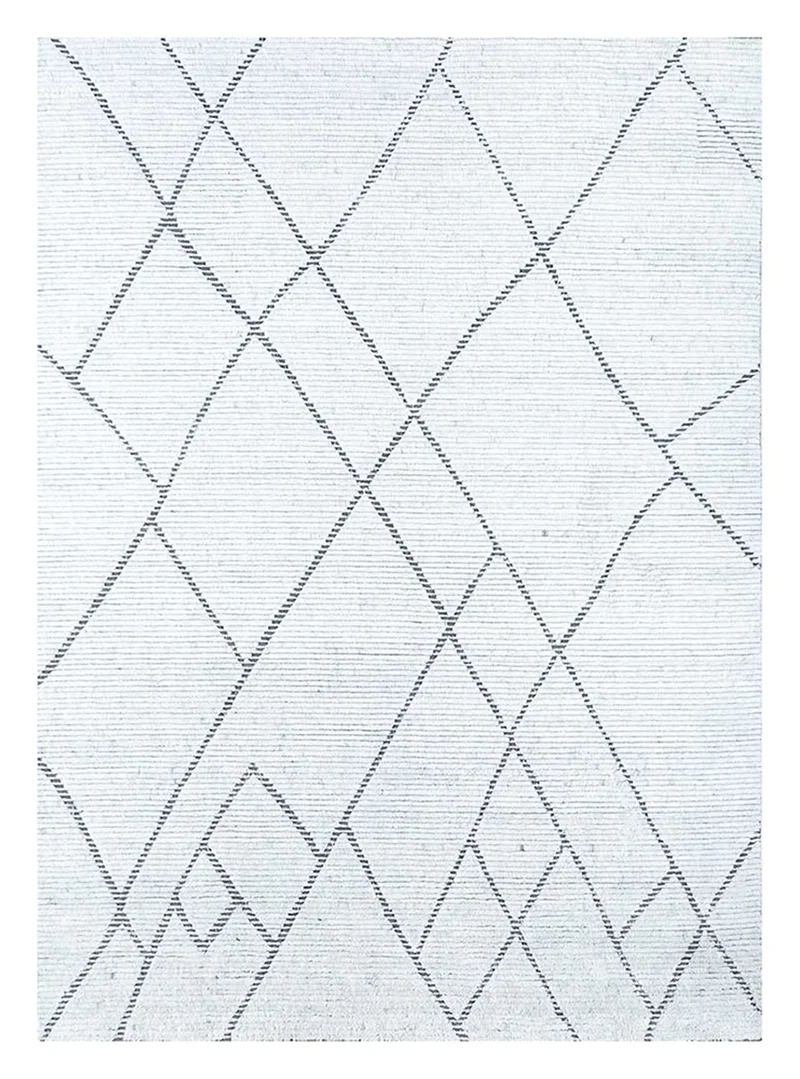 Wollteppich - 240 x 300 cm - creme