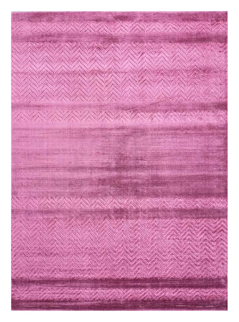 Viskose Teppich - 150 x 240 cm - lila