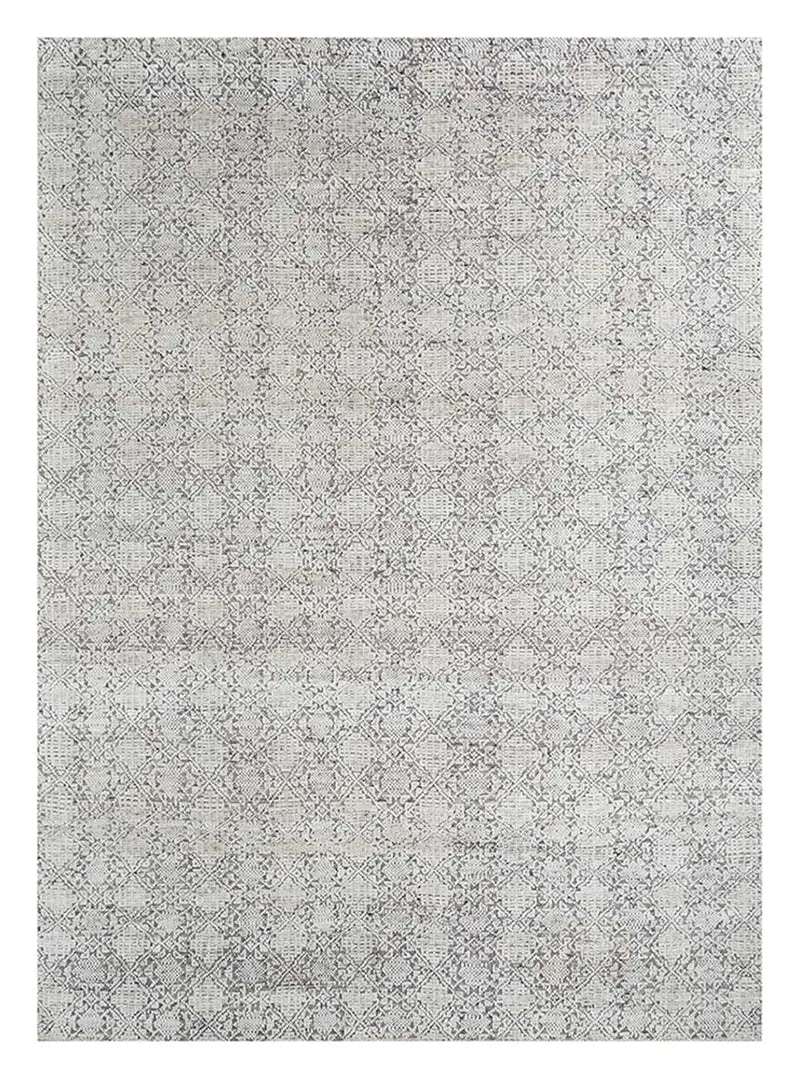 Wollteppich - 240 x 300 cm - hellgrau