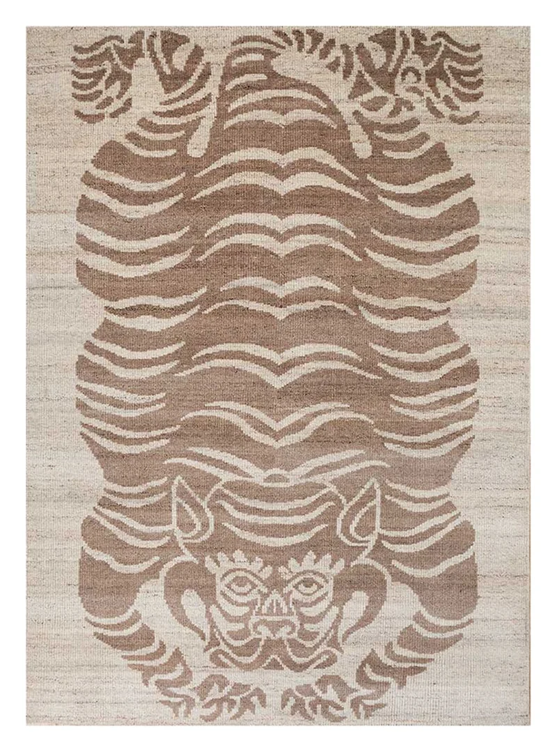Wollteppich - 180 x 270 cm - creme