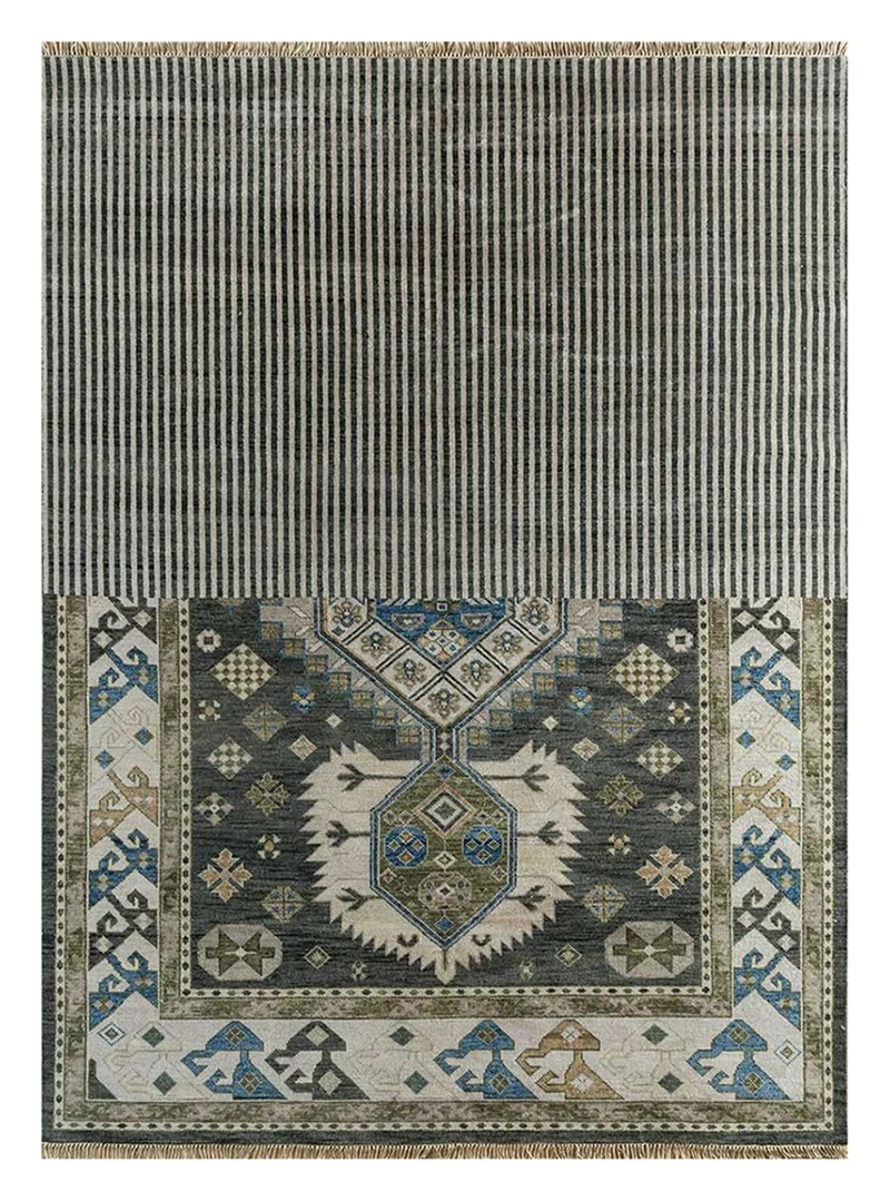 Wollteppich - 240 x 300 cm - sand