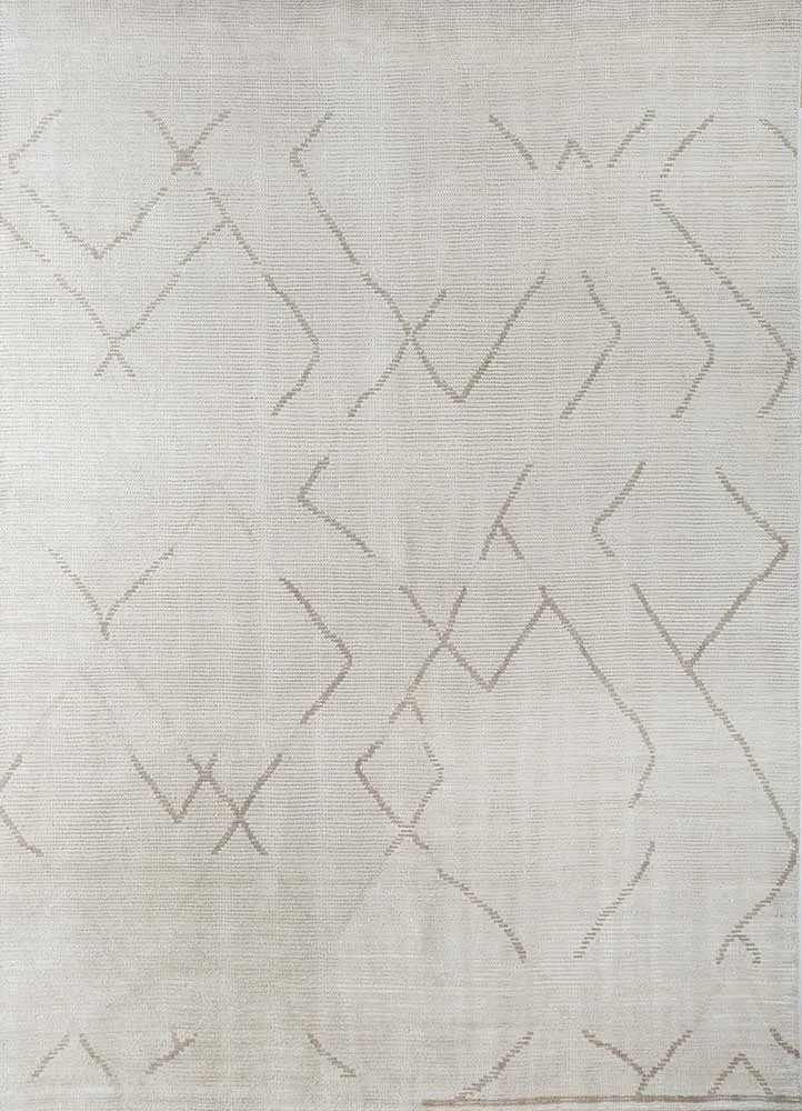Wollteppich - 240 x 300 cm - creme