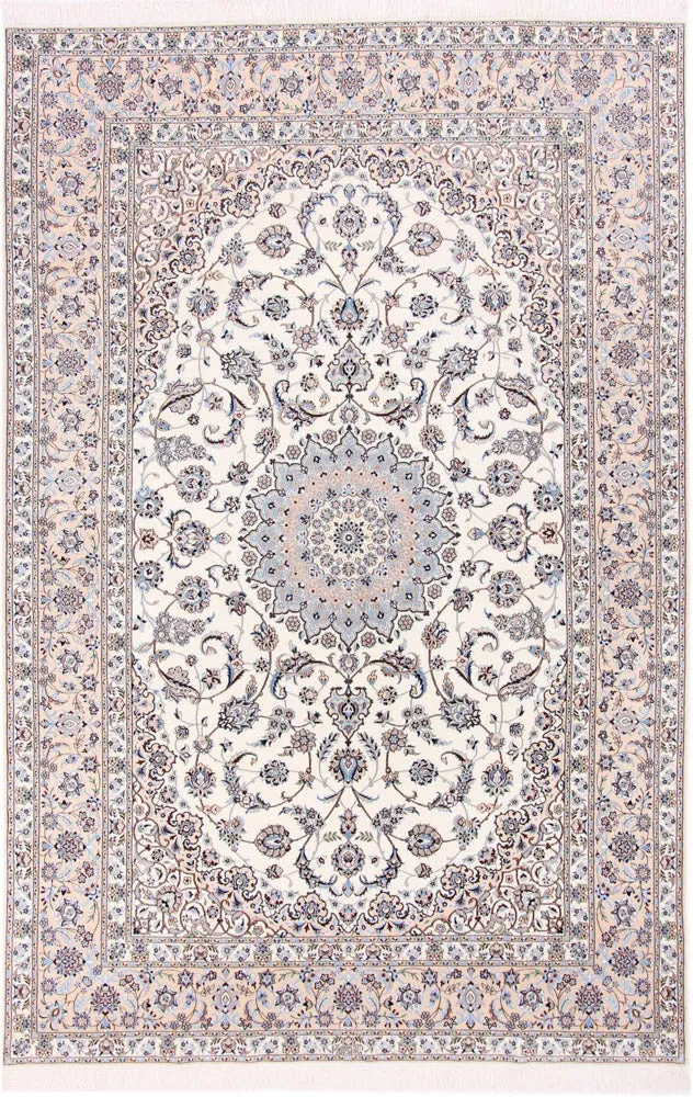 Perserteppich - Nain - Premium - 206 x 310 cm - creme