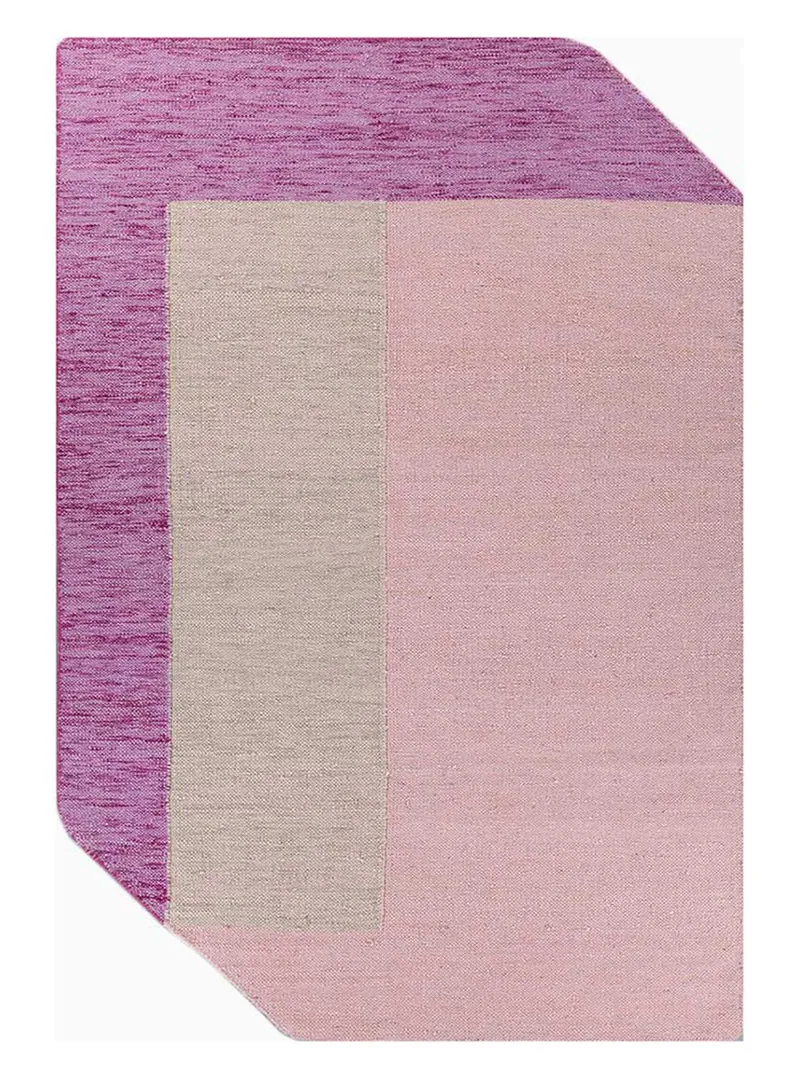 Wollteppich sonderform - 180 x 270 cm - orange