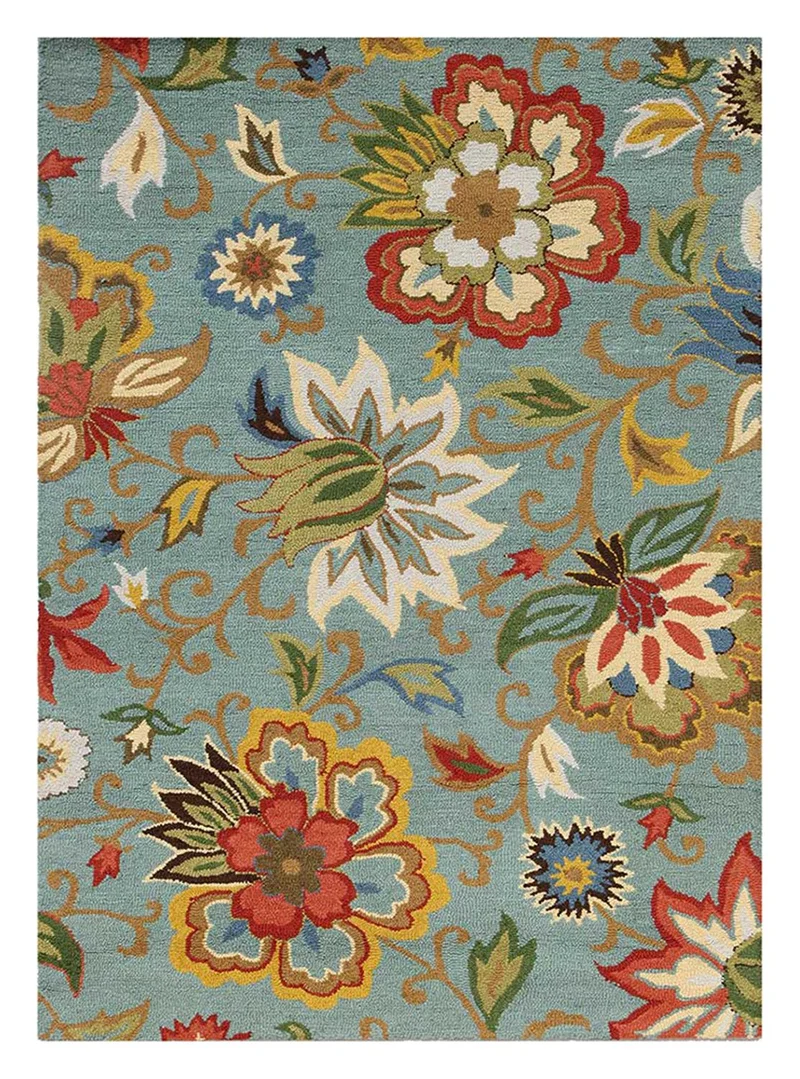 Wollteppich - 150 x 240 cm - mehrfarbig