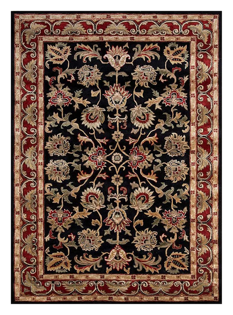 Wollteppich - 180 x 270 cm - dunkelblau