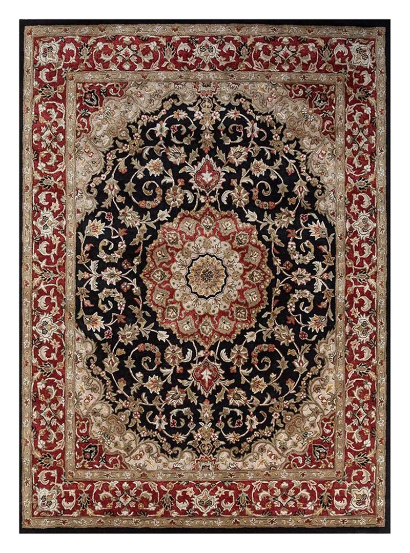 Wollteppich - 240 x 300 cm - rot