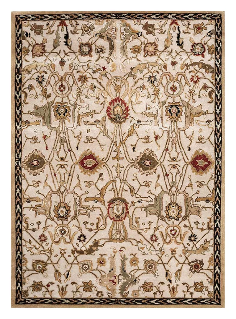 Wollteppich - 180 x 270 cm - creme
