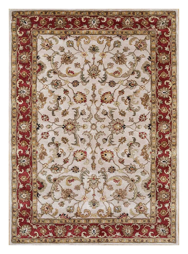 Wollteppich - 180 x 270 cm - creme