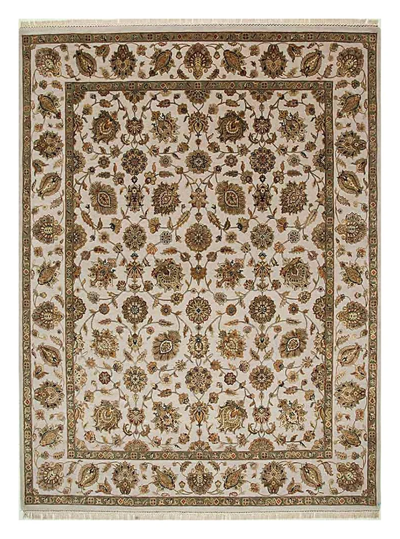 Wollteppich - 240 x 300 cm - beige