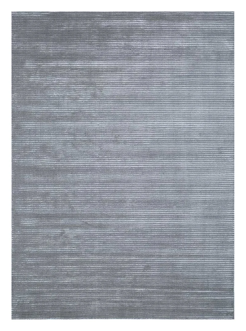 Wollteppich - 150 x 240 cm - grau