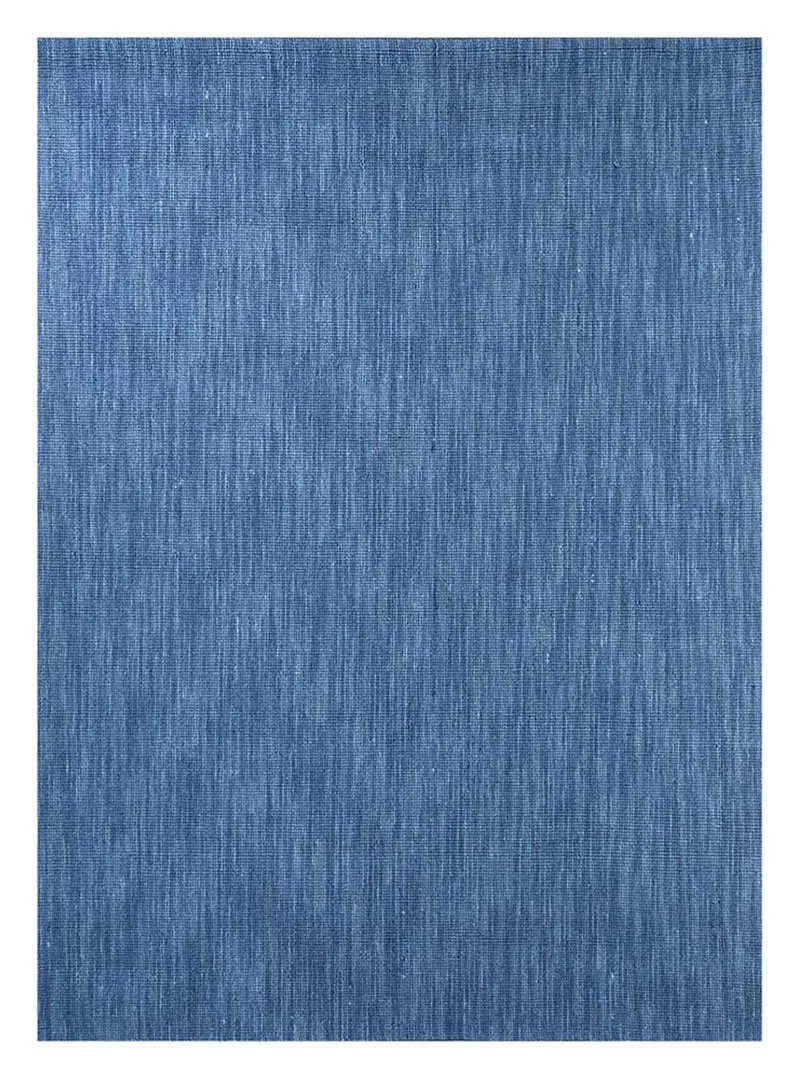 Wollteppich - 240 x 300 cm - blau