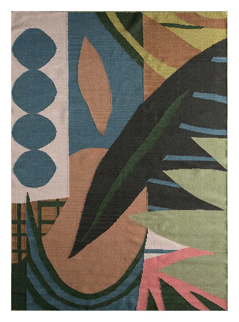 Wollteppich - 180 x 270 cm - mehrfarbig