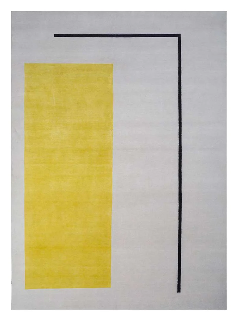 Wollteppich - 240 x 300 cm - dunkelgrau
