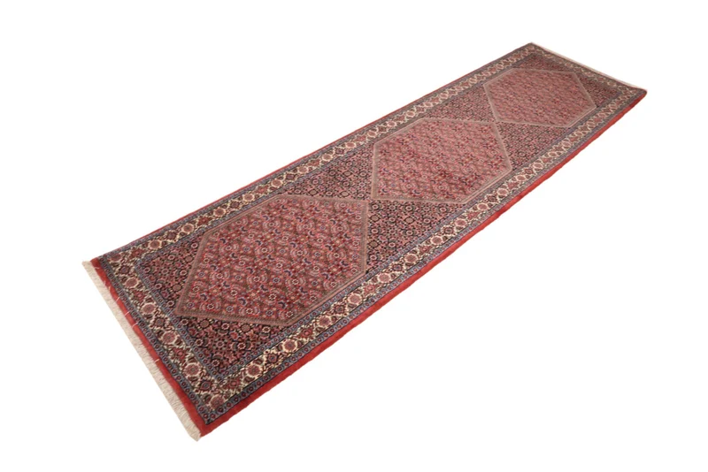 Läufer Perser - Bidjar - 92 x 325 cm - rost