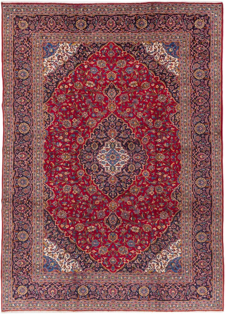 Perserteppich - Keshan - 305 x 420 cm - rot