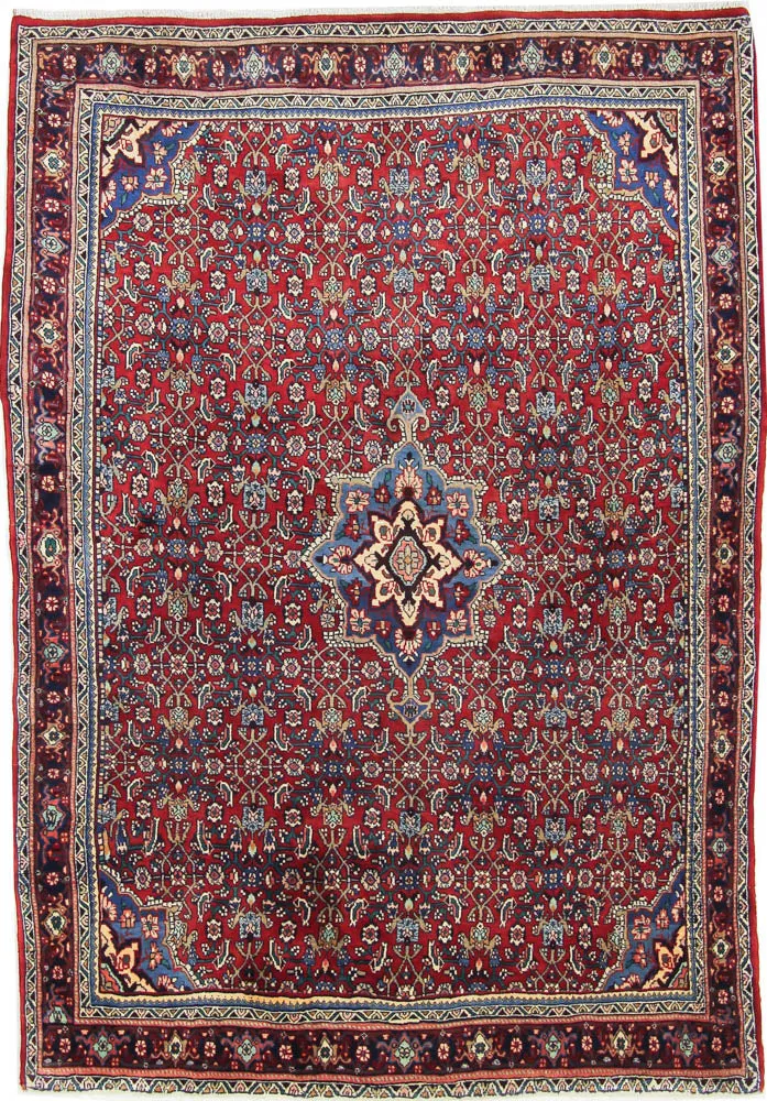 Perserteppich - Nomadic - 135 x 222 cm - rost