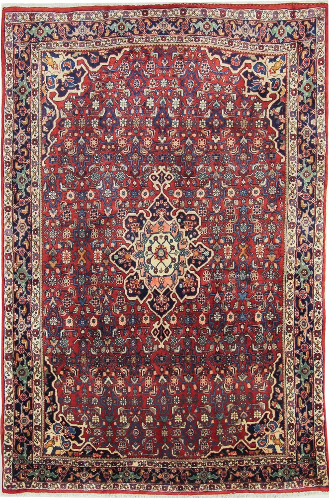 Perserteppich - Nomadic - 136 x 205 cm - rost