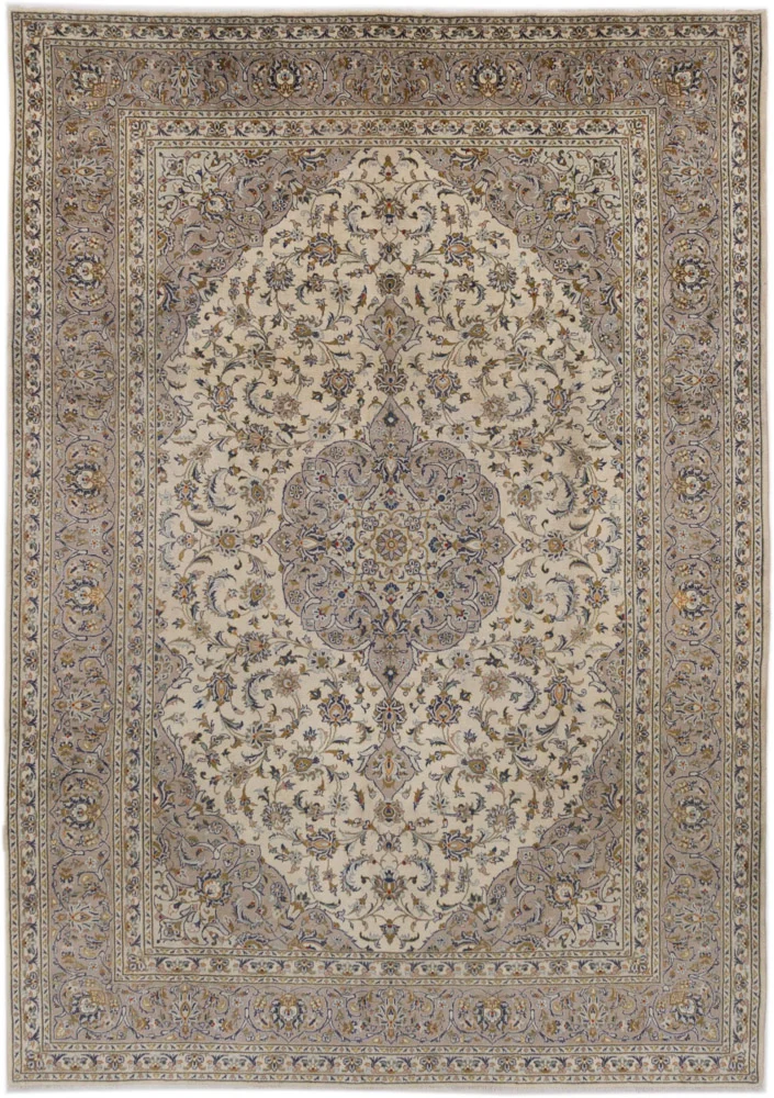 Perserteppich - Keshan - 245 x 350 cm - sand