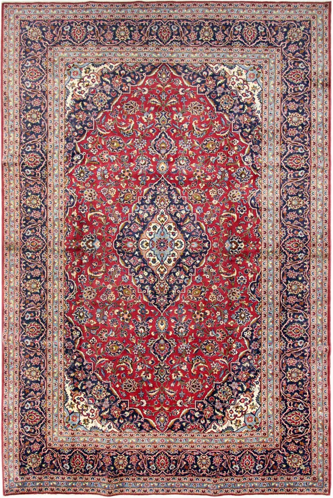 Perserteppich - Keshan - 245 x 360 cm - rot
